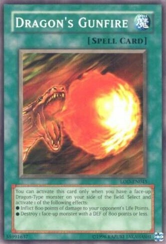 Dragon's Gunfire [LOD-EN045] Common | Jomio and Rueliete's Cards and Comics
