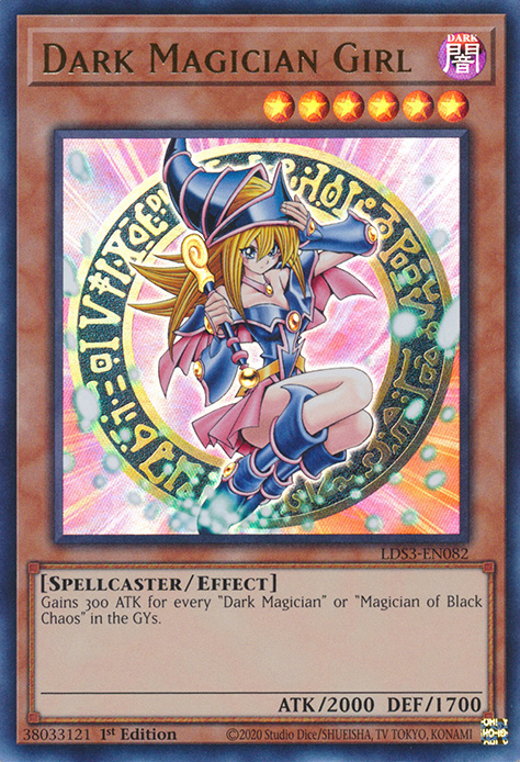 Dark Magician Girl [LDS3-EN082] Ultra Rare | Jomio and Rueliete's Cards and Comics
