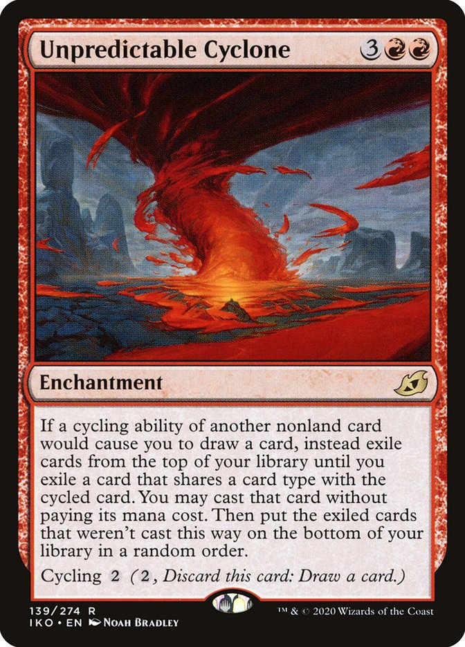 Unpredictable Cyclone [Ikoria: Lair of Behemoths] | Jomio and Rueliete's Cards and Comics