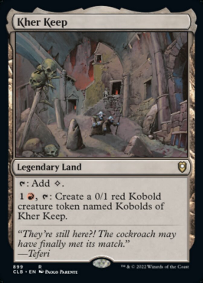 Kher Keep [Commander Legends: Battle for Baldur's Gate] | Jomio and Rueliete's Cards and Comics