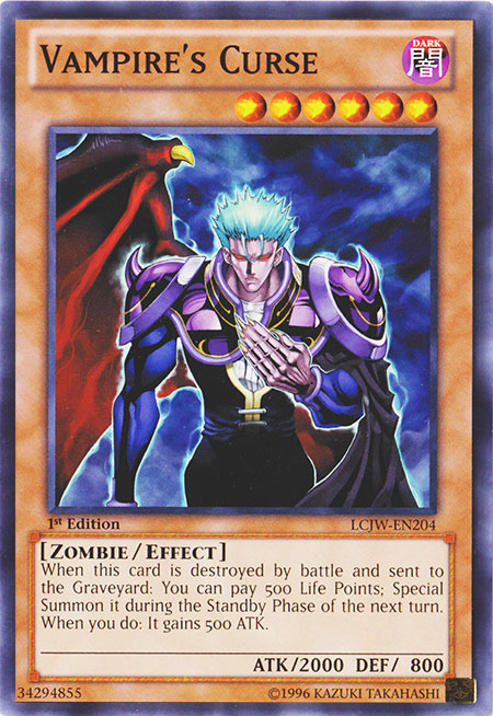 Vampire's Curse [LCJW-EN204] Common | Jomio and Rueliete's Cards and Comics