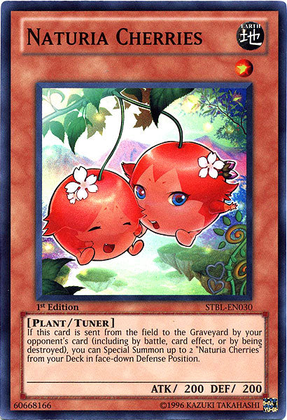 Naturia Cherries [STBL-EN030] Super Rare | Jomio and Rueliete's Cards and Comics
