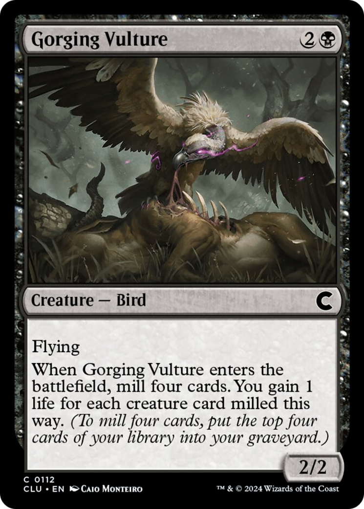 Gorging Vulture [Ravnica: Clue Edition] | Jomio and Rueliete's Cards and Comics
