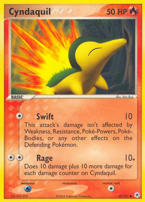 Cyndaquil (59/101) [EX: Battle Stadium] | Jomio and Rueliete's Cards and Comics