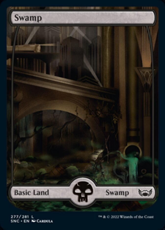 Swamp (277) [Streets of New Capenna] | Jomio and Rueliete's Cards and Comics