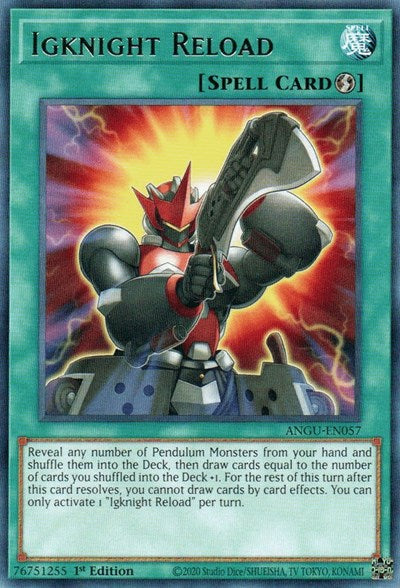 Igknight Reload (Rare) [ANGU-EN057] Rare | Jomio and Rueliete's Cards and Comics