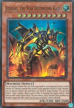 Jizukiru, the Star Destroying Kaiju [OP10-EN007] Super Rare | Jomio and Rueliete's Cards and Comics