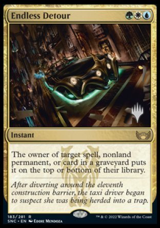 Endless Detour (Promo Pack) [Streets of New Capenna Promos] | Jomio and Rueliete's Cards and Comics