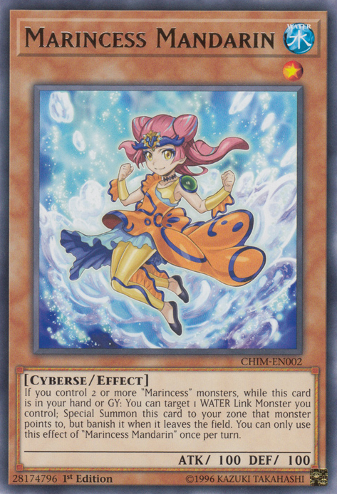 Marincess Mandarin [CHIM-EN002] Rare | Jomio and Rueliete's Cards and Comics