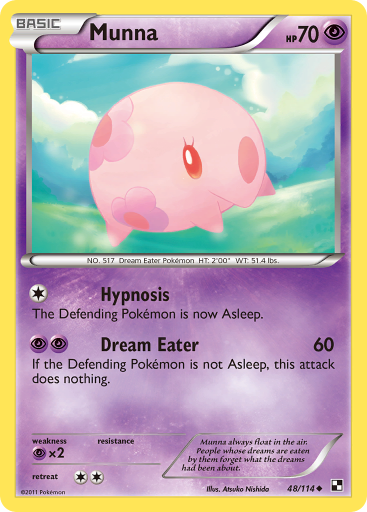 Munna (48/114) [Black & White: Base Set] | Jomio and Rueliete's Cards and Comics