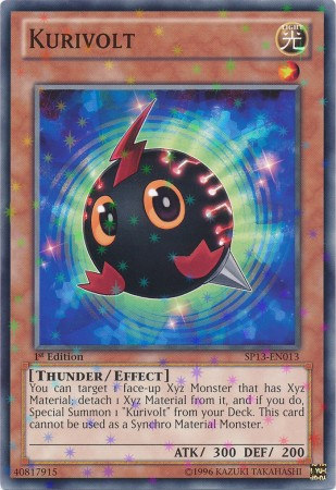 Kurivolt [SP13-EN013] Starfoil Rare | Jomio and Rueliete's Cards and Comics
