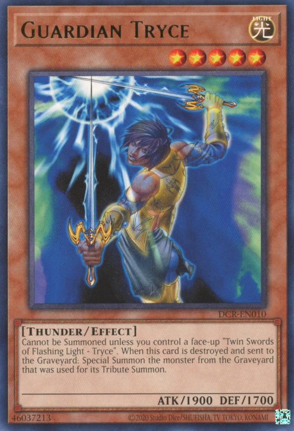 Guardian Tryce [DCR-EN010] Rare | Jomio and Rueliete's Cards and Comics