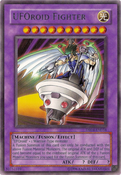 UFOroid Fighter [DR04-EN034] Rare | Jomio and Rueliete's Cards and Comics