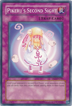 Pikeru's Second Sight [DR3-EN230] Common | Jomio and Rueliete's Cards and Comics