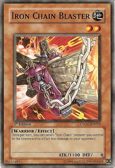 Iron Chain Blaster [CSOC-EN019] Common | Jomio and Rueliete's Cards and Comics