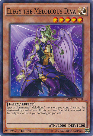 Elegy the Melodious Diva [MP15-EN130] Common | Jomio and Rueliete's Cards and Comics