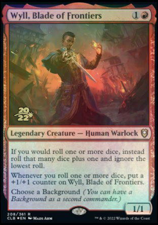 Wyll, Blade of Frontiers [Commander Legends: Battle for Baldur's Gate Prerelease Promos] | Jomio and Rueliete's Cards and Comics