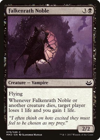 Falkenrath Noble [Modern Masters 2017] | Jomio and Rueliete's Cards and Comics