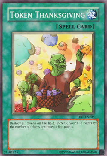 Token Thanksgiving [DR1-EN203] Common | Jomio and Rueliete's Cards and Comics