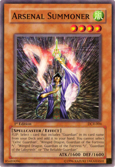 Arsenal Summoner [DCR-004] Common | Jomio and Rueliete's Cards and Comics