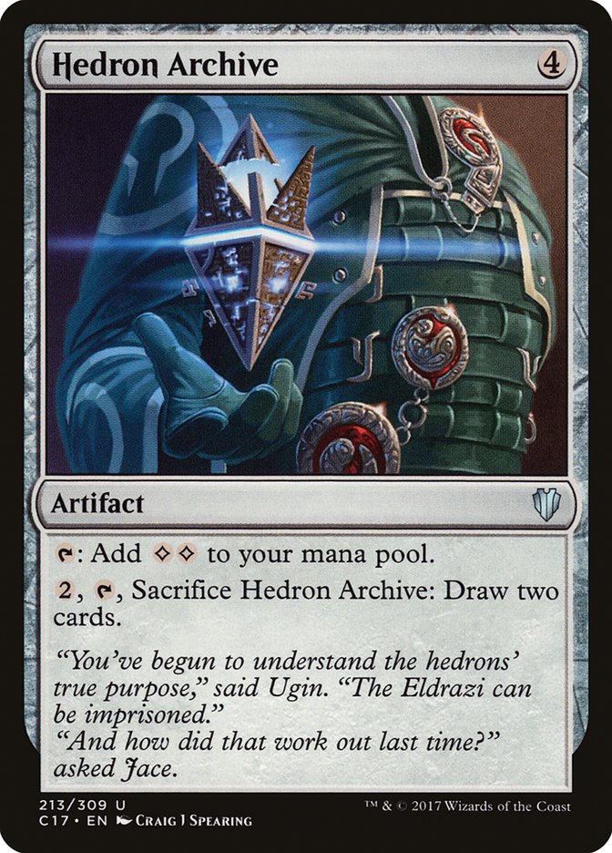 Hedron Archive [Commander 2017] | Jomio and Rueliete's Cards and Comics