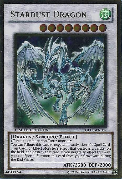 Stardust Dragon [GLD3-EN037] Gold Rare | Jomio and Rueliete's Cards and Comics