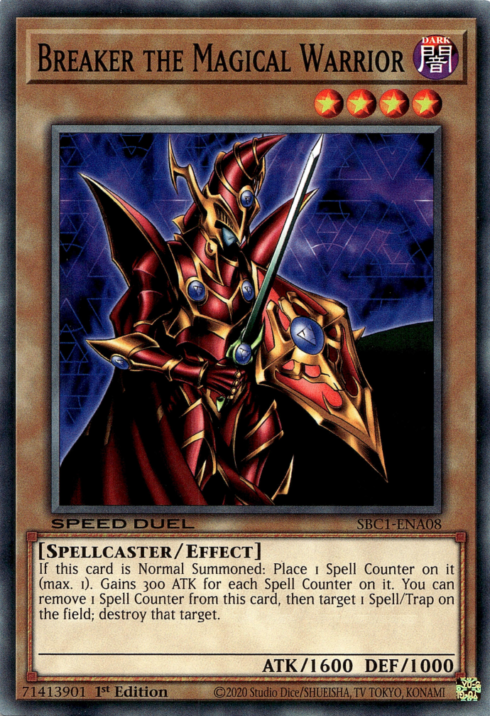 Breaker the Magical Warrior [SBC1-ENA08] Common | Jomio and Rueliete's Cards and Comics