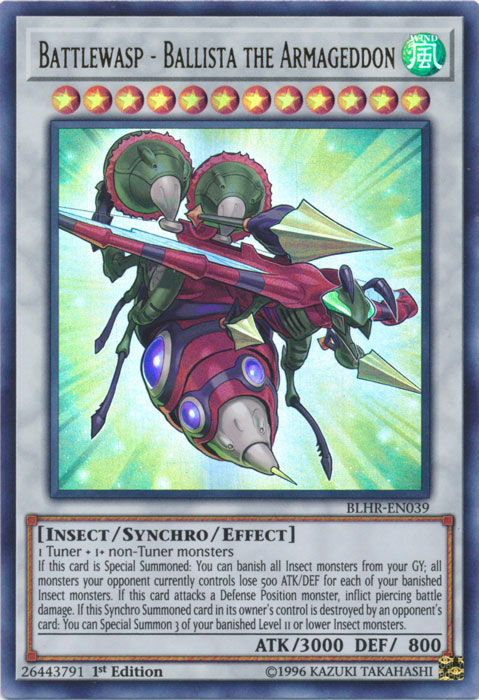 Battlewasp - Ballista the Armageddon [BLHR-EN039] Ultra Rare | Jomio and Rueliete's Cards and Comics