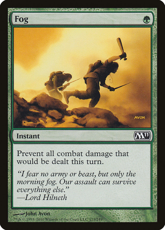 Fog [Magic 2011] | Jomio and Rueliete's Cards and Comics