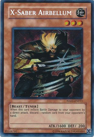 X-Saber Airbellum [HA01-EN011] Secret Rare | Jomio and Rueliete's Cards and Comics