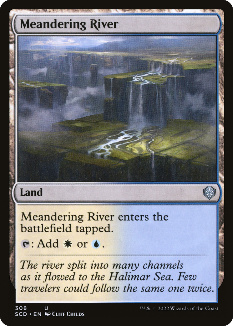 Meandering River [Starter Commander Decks] | Jomio and Rueliete's Cards and Comics
