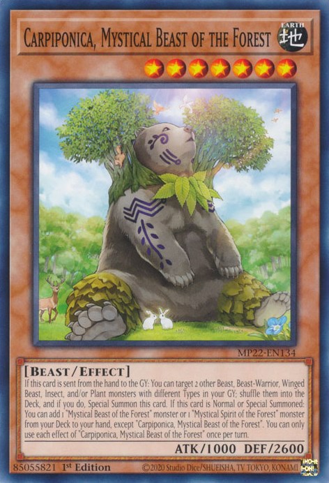 Carpiponica, Mystical Beast of the Forest [MP22-EN134] Common | Jomio and Rueliete's Cards and Comics