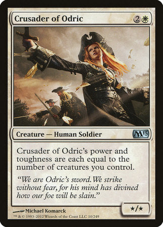 Crusader of Odric [Magic 2013] | Jomio and Rueliete's Cards and Comics