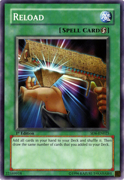 Reload [SD6-EN025] Common | Jomio and Rueliete's Cards and Comics