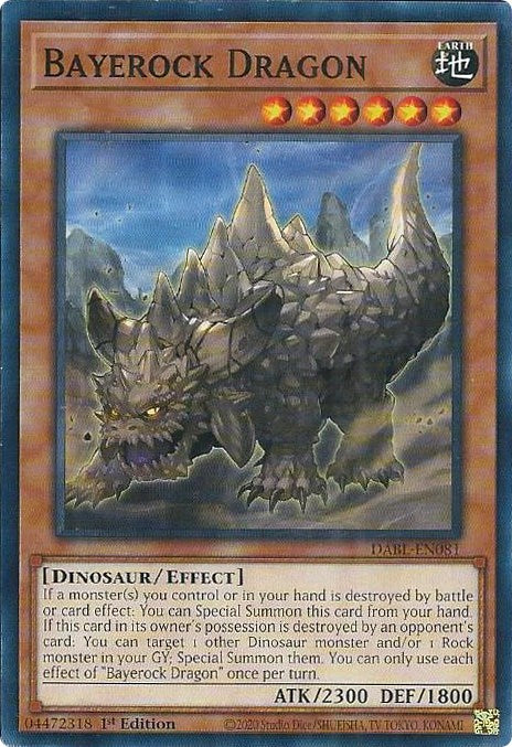 Bayerock Dragon [DABL-EN081] Common | Jomio and Rueliete's Cards and Comics