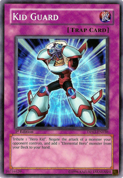 Kid Guard [DP03-EN030] Super Rare | Jomio and Rueliete's Cards and Comics