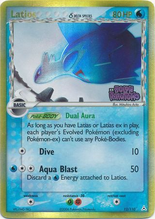 Latios (12/110) (Delta Species) (Stamped) [EX: Holon Phantoms] | Jomio and Rueliete's Cards and Comics