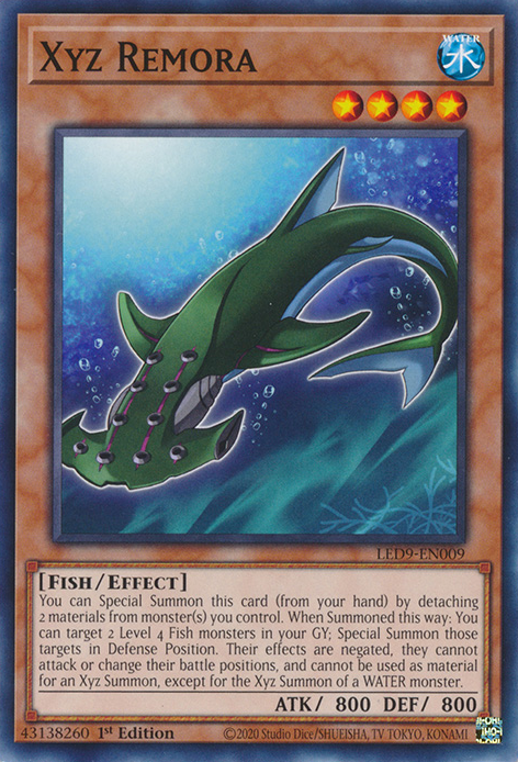 Xyz Remora [LED9-EN009] Common | Jomio and Rueliete's Cards and Comics