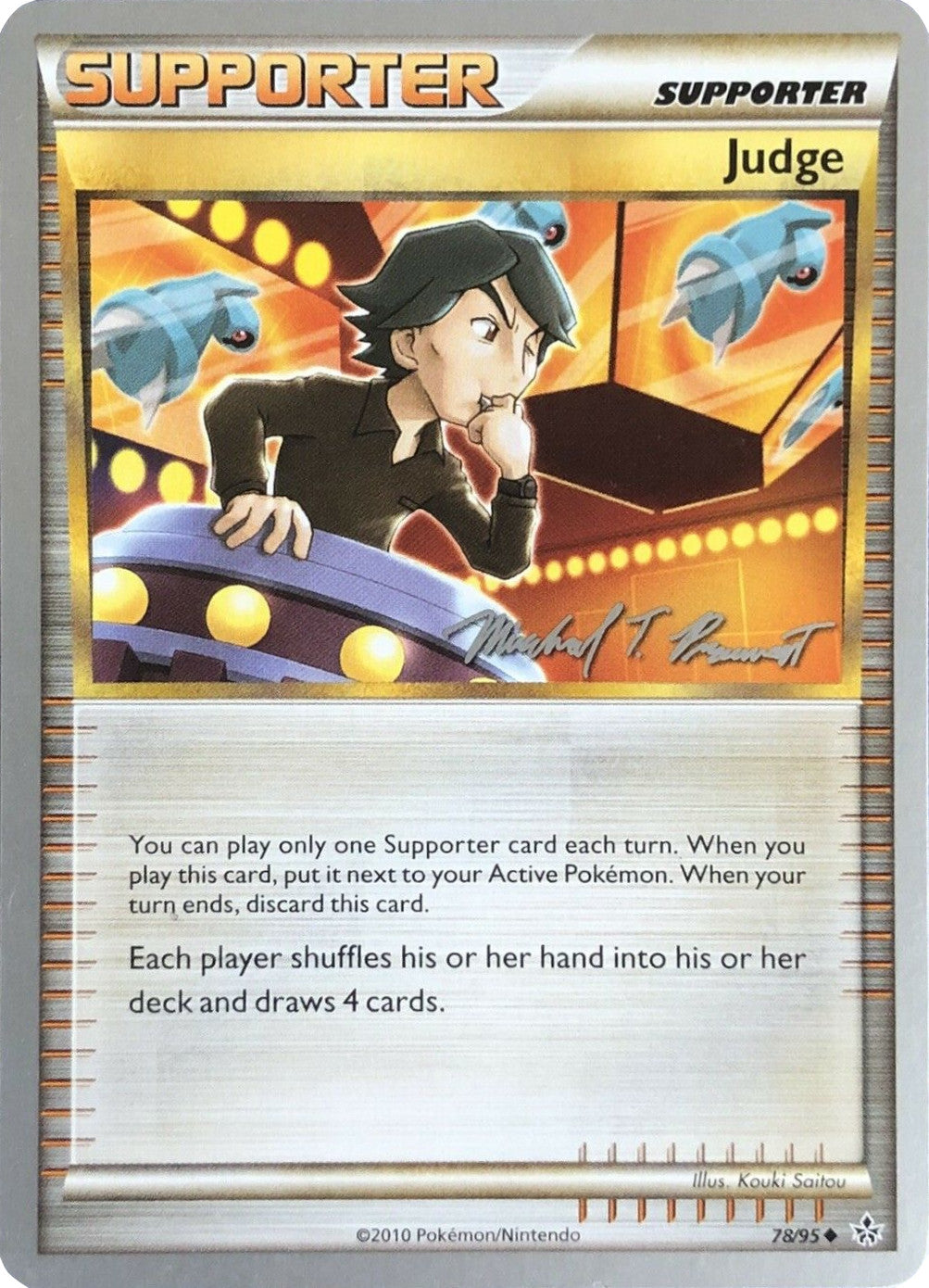 Judge (78/95) (Boltevoir - Michael Pramawat) [World Championships 2010] | Jomio and Rueliete's Cards and Comics