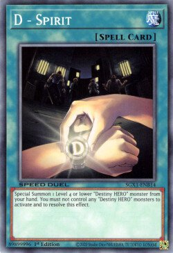 D - Spirit [SGX1-ENB14] Common | Jomio and Rueliete's Cards and Comics