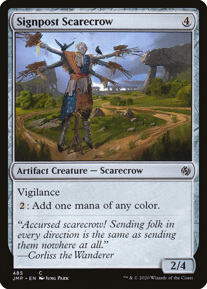 Signpost Scarecrow [Jumpstart] | Jomio and Rueliete's Cards and Comics