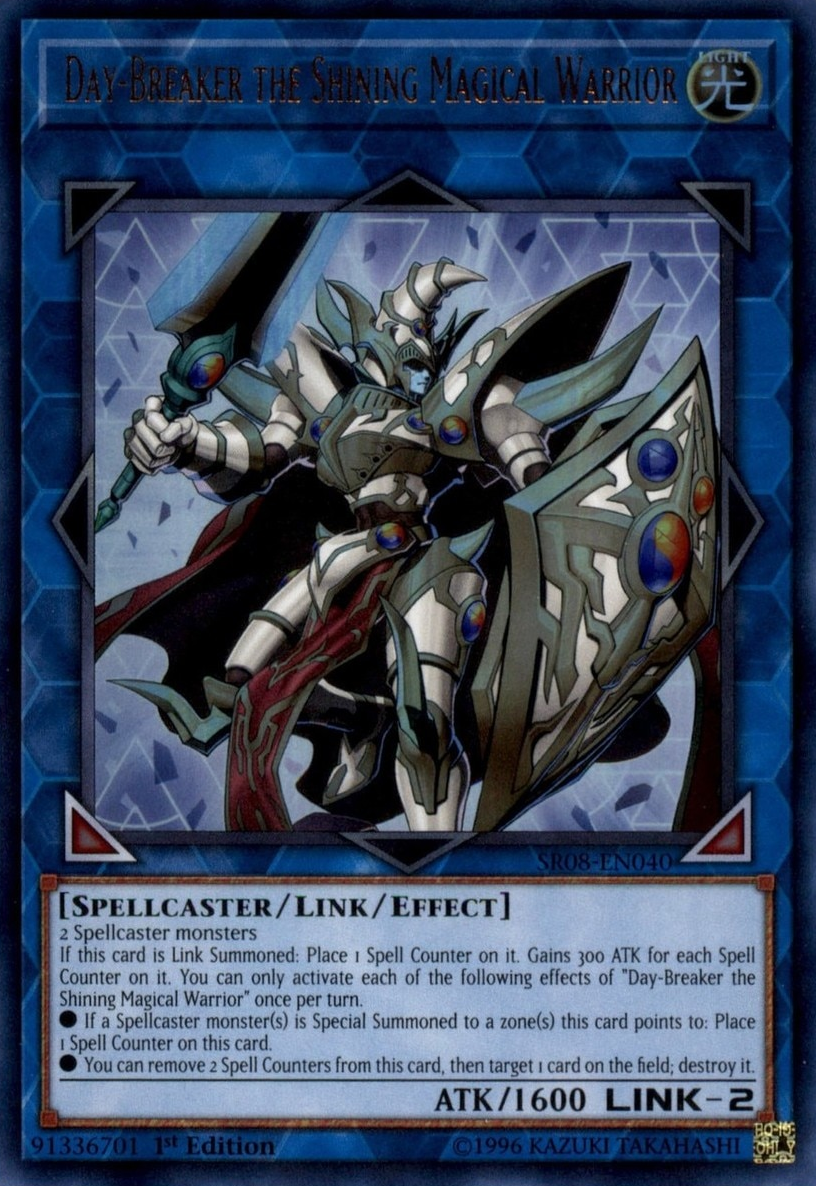 Day-Breaker the Shining Magical Warrior [SR08-EN040] Ultra Rare | Jomio and Rueliete's Cards and Comics