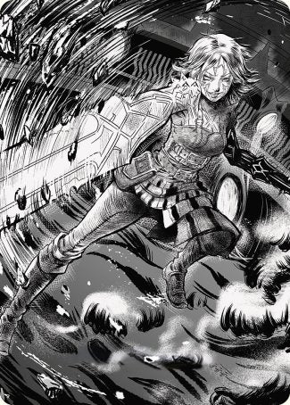 Nahiri, the Unforgiving 2 Art Card [Phyrexia: All Will Be One Art Series] | Jomio and Rueliete's Cards and Comics