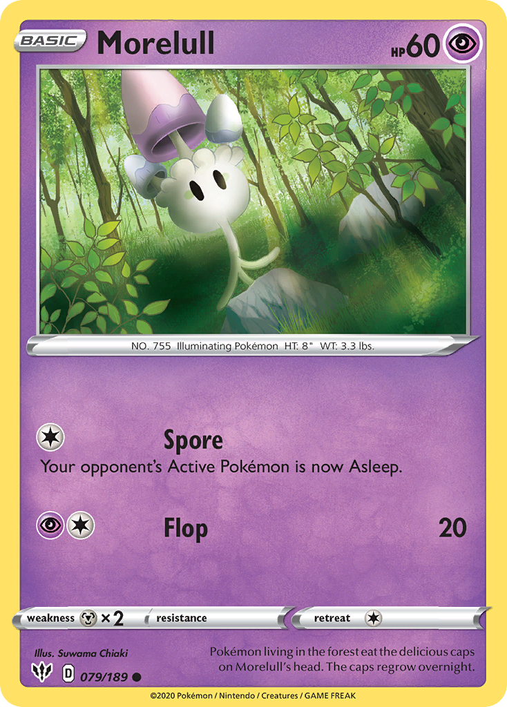 Morelull (079/189) [Sword & Shield: Darkness Ablaze] | Jomio and Rueliete's Cards and Comics