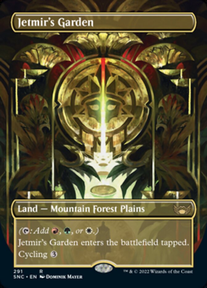Jetmir's Garden (Borderless Alternate Art) [Streets of New Capenna] | Jomio and Rueliete's Cards and Comics