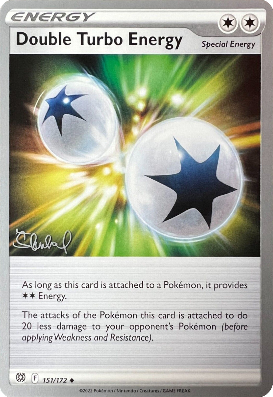 Double Turbo Energy (151/172) (ADP - Ondrej Skubal) [World Championships 2022] | Jomio and Rueliete's Cards and Comics