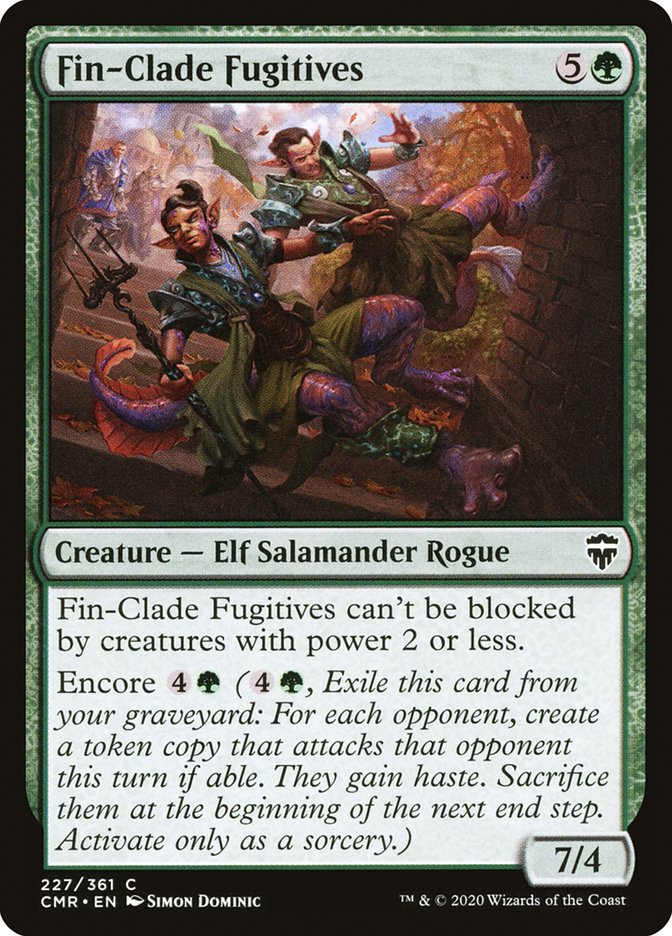 Fin-Clade Fugitives [Commander Legends] | Jomio and Rueliete's Cards and Comics