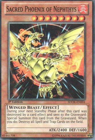 Sacred Phoenix of Nephthys [SDOK-EN004] Common | Jomio and Rueliete's Cards and Comics