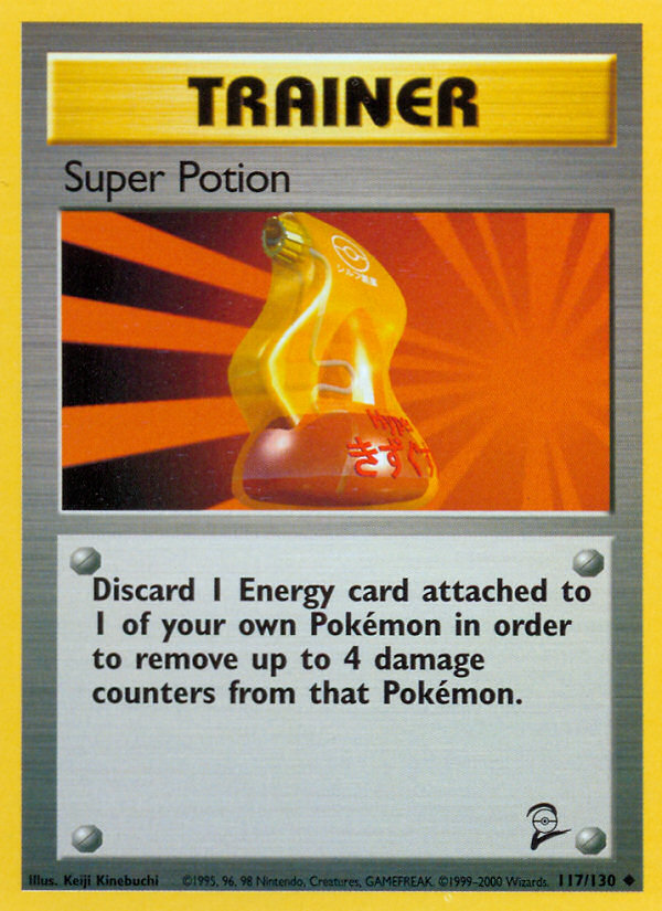 Super Potion (117/130) [Base Set 2] | Jomio and Rueliete's Cards and Comics