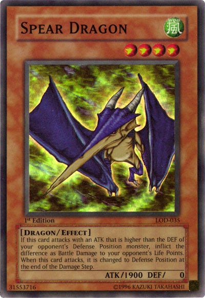 Spear Dragon [LOD-035] Super Rare | Jomio and Rueliete's Cards and Comics